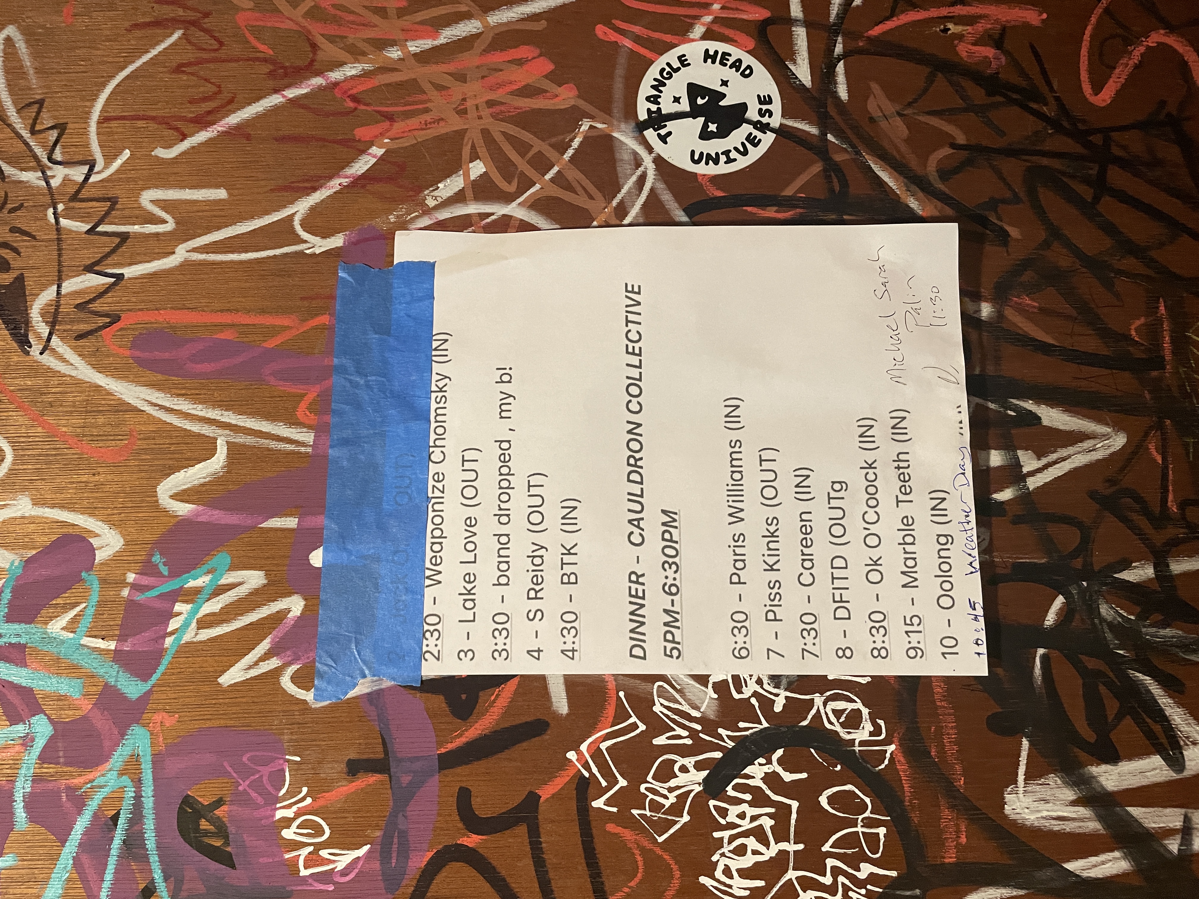 setlist